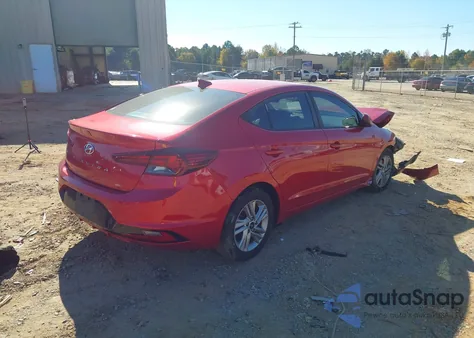 2020 Hyundai Elantra Sel z USA, uszkodzony, nr VIN 5NPD84LF4LH553842